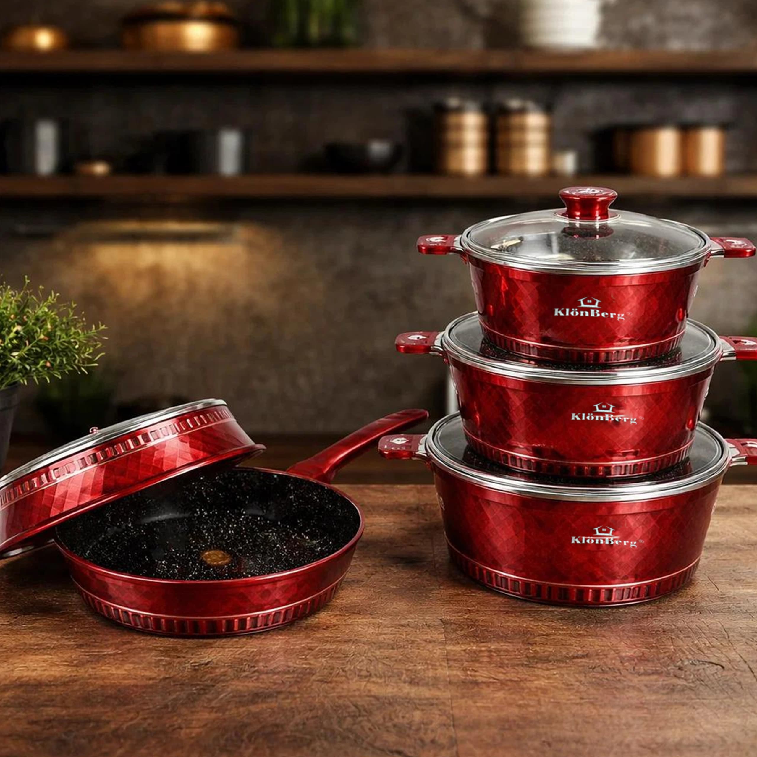 Cookware Set 8 Pcs KB-4204