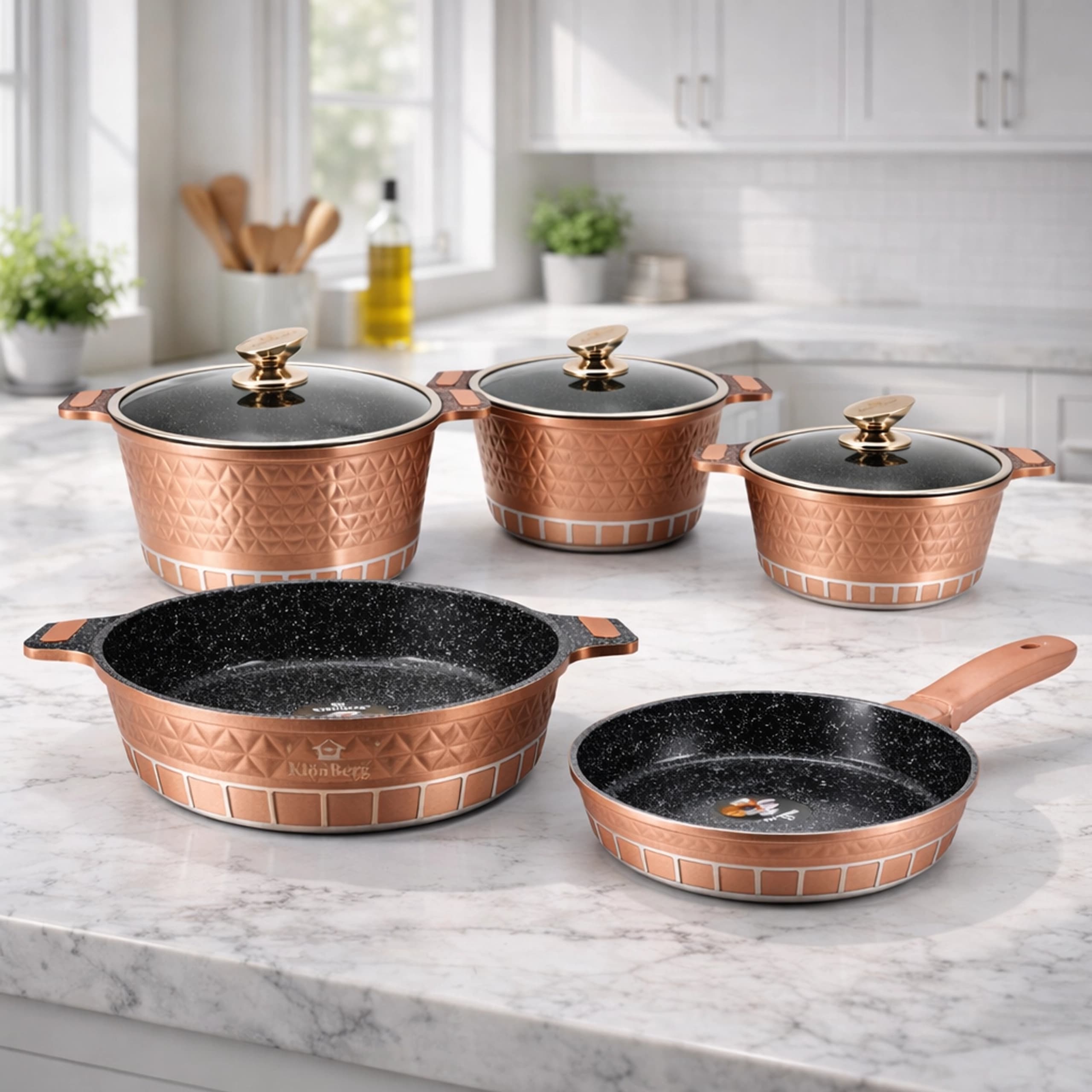 products.photoOf Cookware Set 10 Pcs KB-4220