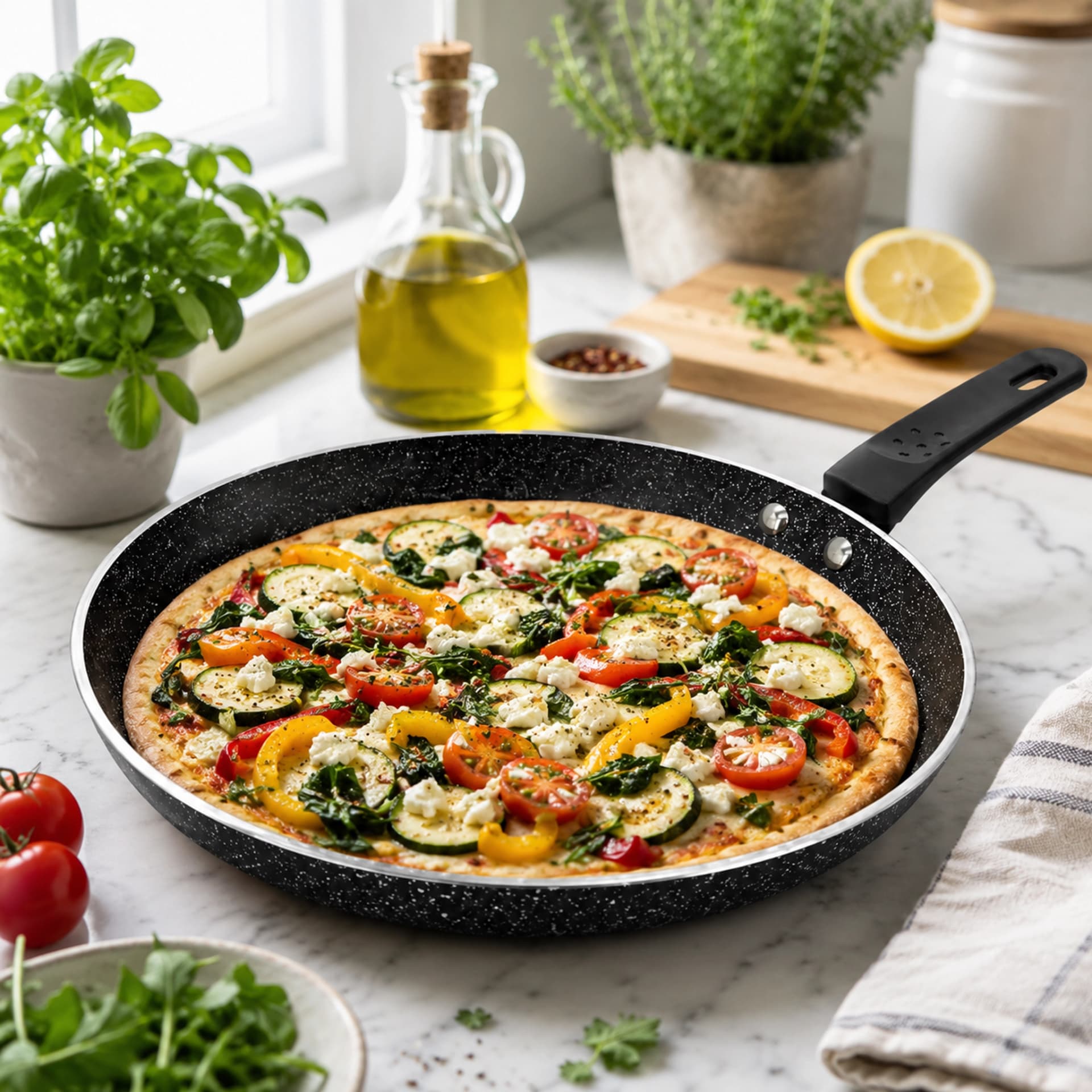products.photoOf Pizza Pan 26cm with Granite Non-Stick Coating KB-8712