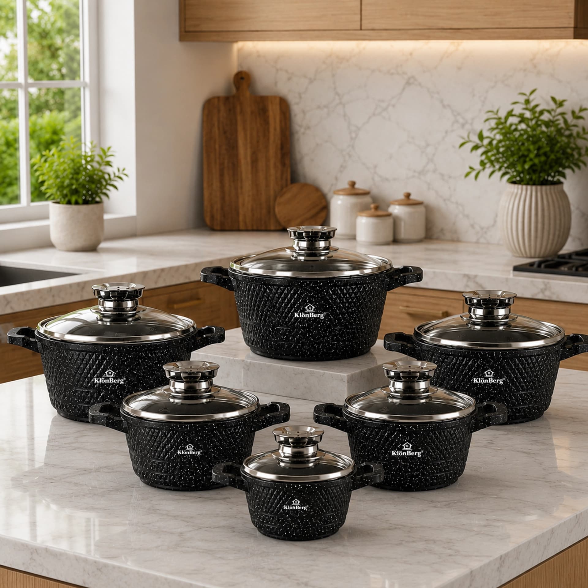 products.photoOf Cookware Set 12 Pcs KB-3844
