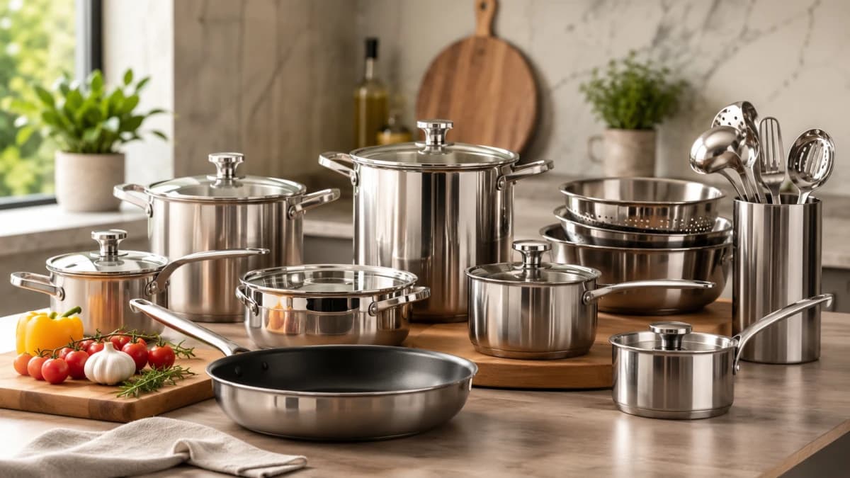 Best Wholesale Stainless Steel Cookware Supplier in Europe