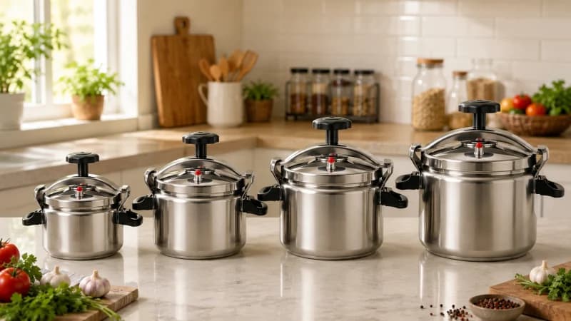 Pressure Cooker Capacity Guide: 5L vs 7L vs 9L vs 11L – Which Size Is Right for Your Family?
